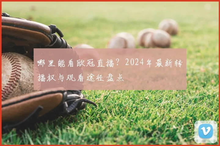 哪里能看欧冠直播？2024年最新转播权与观看途径盘点